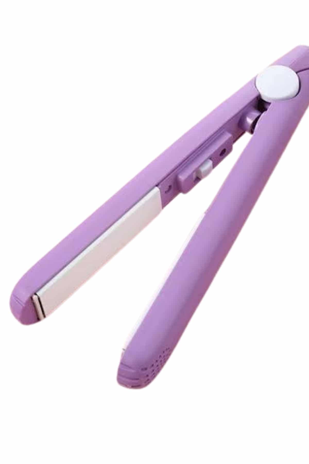 1215365_5-133.jpg Mini Düzleştirici Seramik Kaplama Seyahat Tipi Elektriklenme Karşıtı - Görsel 5