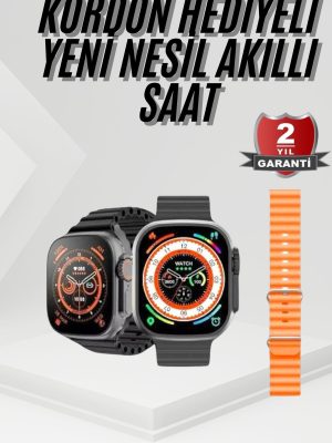 Akıllı Saat Sağlık Takibi Kalp Atışı Adımsayar Ultra Yeni Nesil nefes Egzersizi