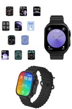 Akıllı Saat Sağlık Takibi Kalp Atışı Adımsayar Ultra Yeni Nesil nefes Egzersizi - Görsel 4