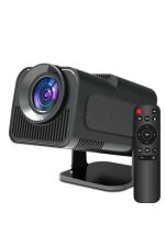 Android Projeksiyon Siyah Taşınabilir Sinema Projektörü 4k 1080p Ev Sineması Bluetooth - Görsel 2