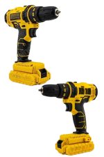 Profesyonel Çift Bataryalı Akülü Vidalama Şarjlı Matkap 24 Parça - Görsel 5