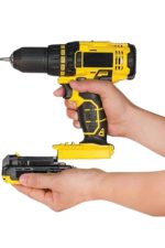 Matkap Seti 24 Parça Çift Bataryalı Darbeli Led Işıklı Vidalama - Görsel 5