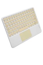 Touchpad Uyumlu Bluetooth Klavye Slim Kablosuz Wifi Q Klavye - Görsel 2