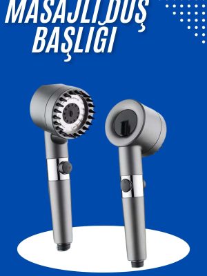 Masaj Etkili Duş Başlığı Yeni Nesil Çok Fonksiyonlu Ayarlanabilir Filtreli