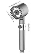 Masaj Etkili Duş Başlığı Yeni Nesil Çok Fonksiyonlu Ayarlanabilir Filtreli - Görsel 5