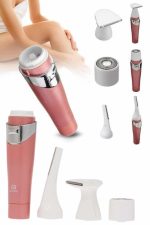 3 Başlıklı Yüz Kaş Epilasyon Aleti Değiştirilebilir Başlık Hassas Ciltlere Uygun - Görsel 4