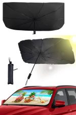 Tüm Araçlar İçin Şemsiye Güneşlik Ön Cama Uygun Özel Kaplama - Görsel 3