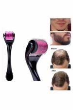 Saç Çıkarma Tarağı Dermaroller 540 Iğneli Roller 1 Mm Iğne Cilt Yüz Yenileme Bakım Seti - Görsel 3