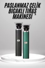 Tıraş Makinesi Profesyonel Paslanmaz Çelik T-bıçak Saç Sakal Ense Vücut