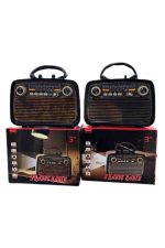 Eskitme Nostalji Tasarımlı Bluetoothlu Nostalji Radyo Ahşap Nostaljik Görünümlü - Görsel 2