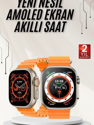 Akıllı Saat GPS Özelliği Bildirim Görme Adımsayar Sesli Görüşme Yapabilen