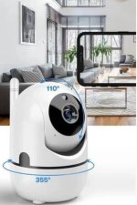 Akıllı Güvenlik Kamerası HD Görüntü Kalitesi Hareket Algılama Wifi Kamera - Görsel 3