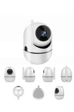 Akıllı Güvenlik Kamerası HD Görüntü Kalitesi Hareket Algılama Wifi Kamera - Görsel 4