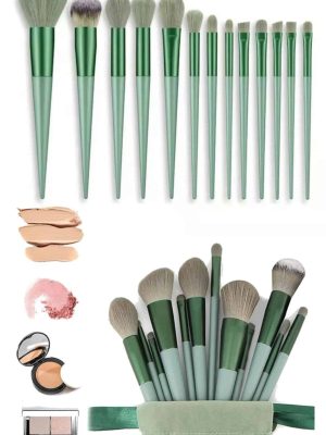 Profesyonel Makyaj Fırça Seti 13 Parça Yumuşak Kıllı Fırça Seti Far Fırçası