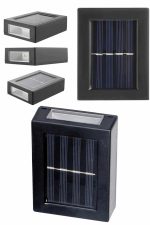 Solar Lamba Dekoratif Aplik Su Geçirmez Led Işıklı Duvar Lambası - Görsel 4