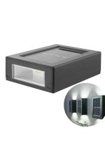 Solar Lamba Dekoratif Aplik Su Geçirmez Led Işıklı Duvar Lambası - Görsel 5