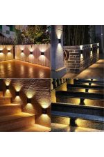 Bahçe Aydınlatması Solar Güneş Enerjili Dekoratik Led Işıklı Lamba - Görsel 5