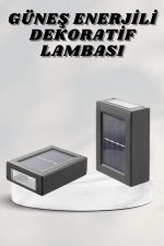 Bahçe Aydınlatması Solar Güneş Enerjili Dekoratik Led Işıklı Lamba