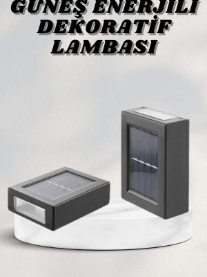 Bahçe Aydınlatması Solar Güneş Enerjili Dekoratik Led Işıklı Lamba