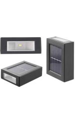 Dekoratif Duvar Lambası Solar Güneş Enerjili Bahçe Aydınlatması - Görsel 2