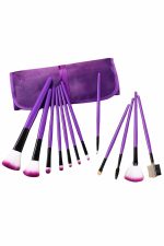 12 Parça Profesyonel Makyaj Seti Yumuşak Kıllı Yüz ve Göz Makyajına Uygun - Görsel 4