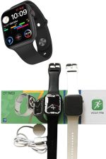 Akıllı Saat Wireless Şarj Yüksek Çözünürlüklü Müzik Dinleme Sesli Cevaplama - Görsel 2