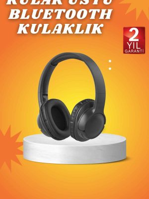 Kablosuz Bluetooth Kulaklık Kulak Üstü Mikrofonlu 5.0 Bluetooth ANC Özelliği