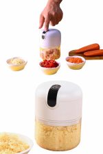 Anneler Gününe Özel Hediye El Rondosu Doğrayıcı Şarjlı Taşınabilir - Görsel 4