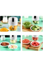 Anneler Gününe Özel Hediye El Rondosu Doğrayıcı Şarjlı Taşınabilir - Görsel 5