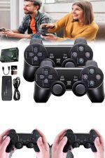 2 Kollu Kablosuz 2.4G Retro Oyunlar 4k Game Stick 3500 Oyun Atari - Görsel 5