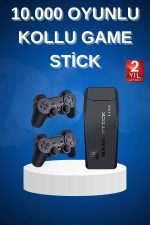 Çift Kollu 2.4g kablosuz Retro 4k Game stick 3500 oyun atari HD Görüntü Kalitesi