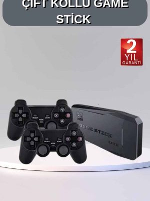 Game Stick 20000 Oyun Kablosuz Çift Kol Retro Oyunlar Game Stick Atari 2.4g 4K