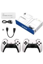 4K HD Görüntü Kaliteli Retro Game Stick 20000 Oyunlu Çift Kollu Beyaz Game Stick - Görsel 5