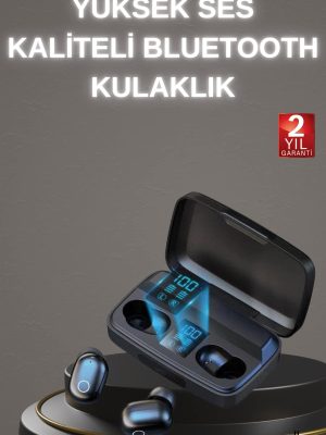 Yeni Nesil TWS Kablosuz Kulaklık Güçlü Batarya Yüksek Kalite Bluetooth 5.0 ANC Özelliği