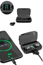 Yeni Nesil TWS Kablosuz Kulaklık Güçlü Batarya Yüksek Kalite Bluetooth 5.0 ANC Özelliği - Görsel 4