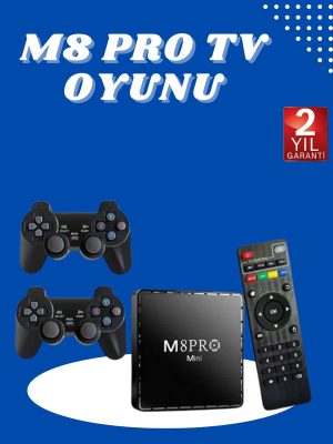 M8 PRO MINI 4 8 10 K HD HDR Android Tv 5G Retro 10000 Oyunlu