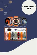 Dijital Göstergeli Kulaklık ve 7 Kordonlu Akıllı Saat Android ve İOS Uyumlu Uyku Takibi Sesli Görüşme - Görsel 5