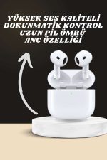 7 Kordonlu Akıllı Saat Ve 3.Nesil Kulaklık Dokunmatik Ekran Sesli Görüşme Yapabilen - Görsel 2