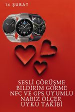 Sevgiliye Özel Yeni Nesil Akıllı Saat Çiftlere Özel Kampanya Çift Saatleri - Görsel 3