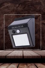 Bahçe Aydınlatma Sensörlü Güneş Enerjili Duvar Lambası 40 Led Işık - Görsel 4