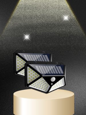 Solar Sensörlü Duvar Lambası Bahçe Lambaso Parlak Beyaz Işık Suya Dayanıklı