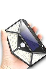 Güneş Enerjili Bahçe Lambası 100 Led Bahçe Lambası Bahçe Aydınlatma - Görsel 3