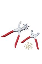 Kemer Delme Makinesi Aleti Kemer Delme Pensi Kumaş Kemer Ayakkabı Deri - Görsel 4