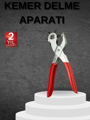 Kemer Delme Pensesi- Kemer Delik Açma Zımbası Paslanmaz Çelik