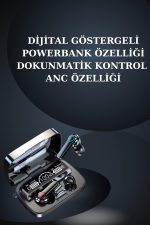Dijital Göstergeli Powerbank Bluetooth Kulaklık ve Yeni Nesil Amoled Ekran Akıllı Saat - Görsel 3