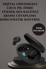 Nabız Ölçer Hediye Bileklikli Akıllı Saat ve Dijital Göstergeli Bluetooth Kulaklık Çoklu Şarj Girişi - Görsel 2