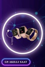 3 Kordonlu Dokunmatik Ekran Akıllı Saat ve 2.Nesil Kablosuz Bluetooth Kulaklık ANC/ENC - Görsel 4