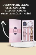 Yeni Nesil Kaliteli Akıllı Saat ve Kablosuz Bluetooth Kulaklık  Yüksek Ses Kaliteli - Görsel 3