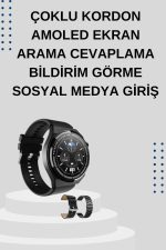 Yeni Nesil Sesli Görüşme Akıllı Saat ve Powerbank Çoklu Şarj Girişli Bluetooth Kulaklık Nabız Ölçer - Görsel 4