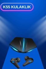 Kablosuz Bluetooth Bağlantılı Kulaklık ve Dokunmatik Ekran Akıllı Saat Arama Cevaplama - Görsel 2